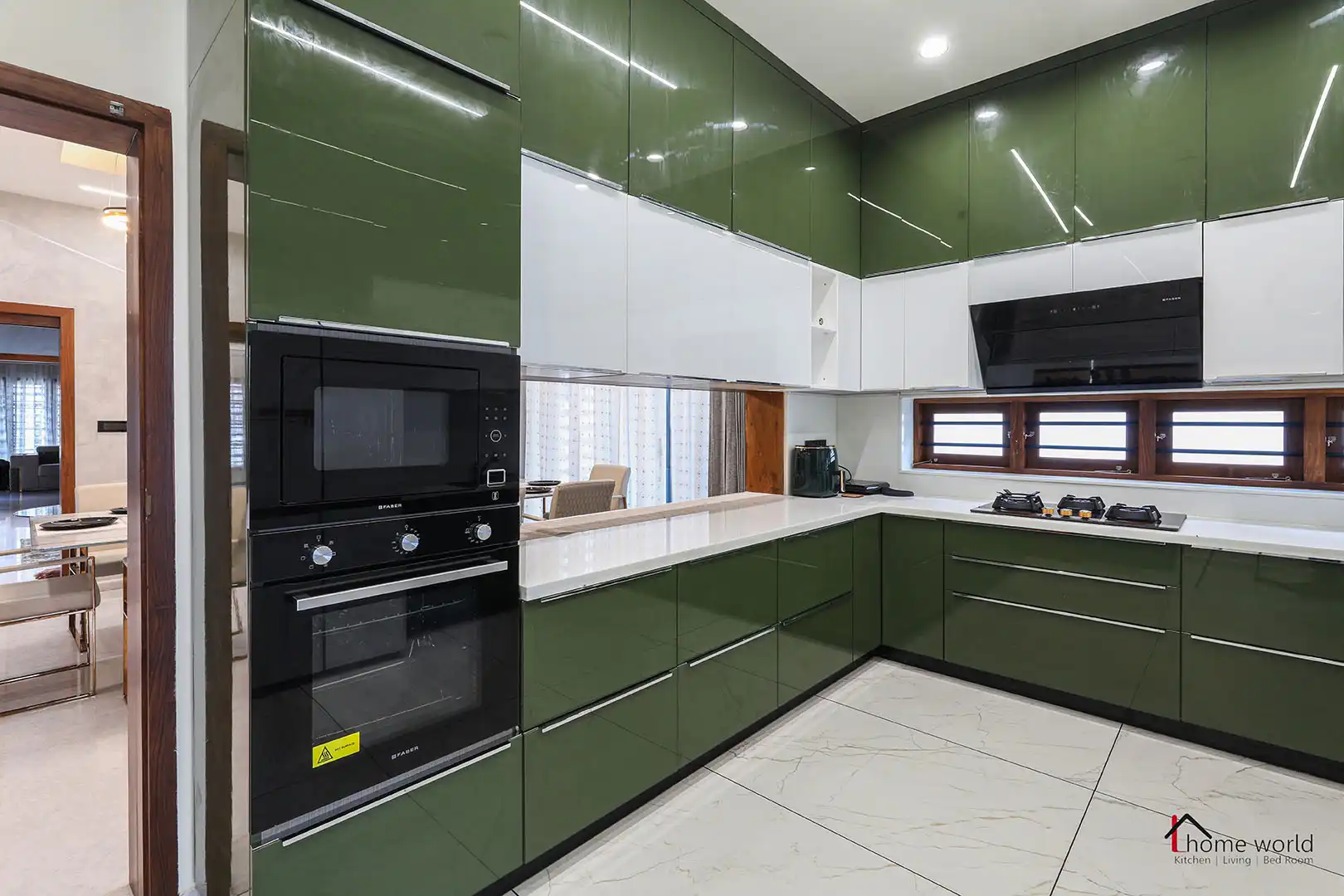 Gallery image of a modular kitchen