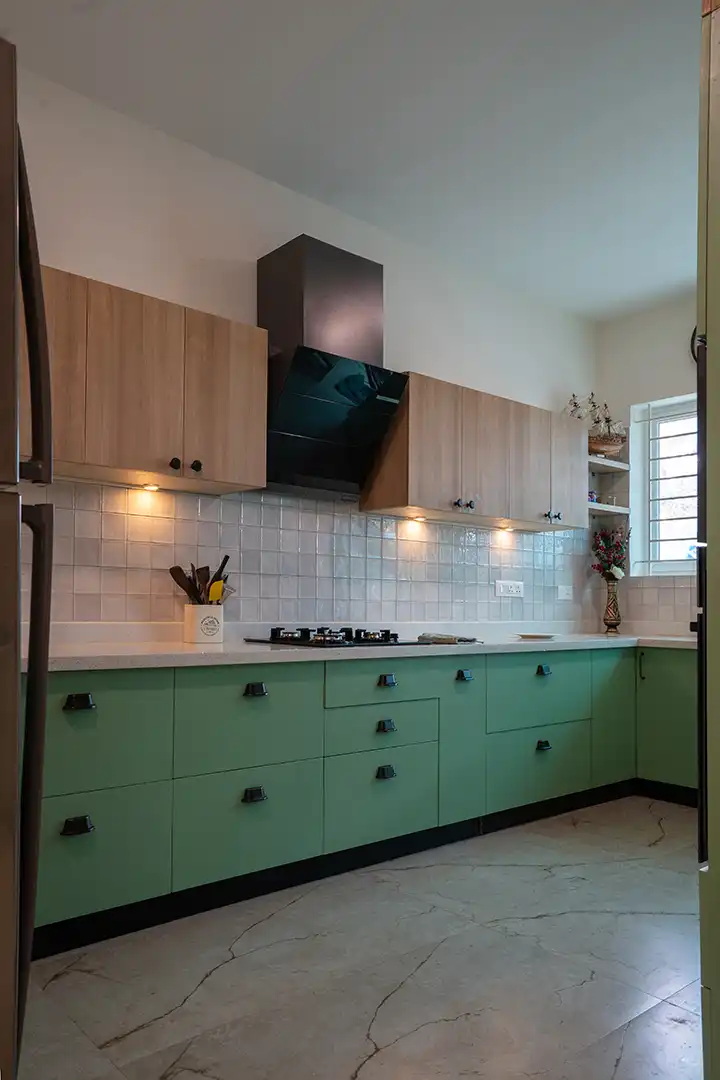 Gallery image of a modular kitchen